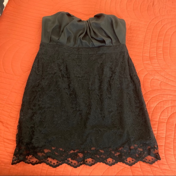 asos black cocktail dress